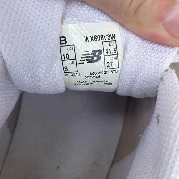 New Balance Shoes Womens Size 10 608V3 White Walking Comfort Lace Up WX608V3W - Picture 7 of 8